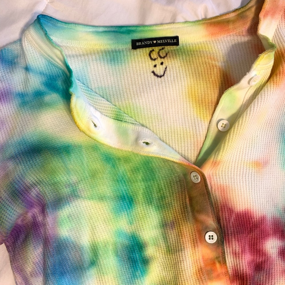 Brandy Melville Top / Caroline Calloway Tie Dye